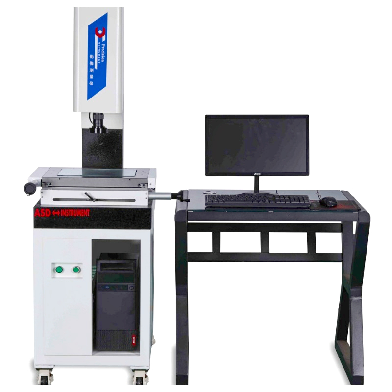 Semi automatic image measuring instrument